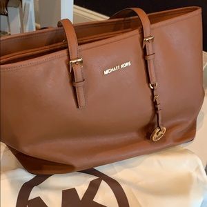 Michael Kors Brown Tote Bag